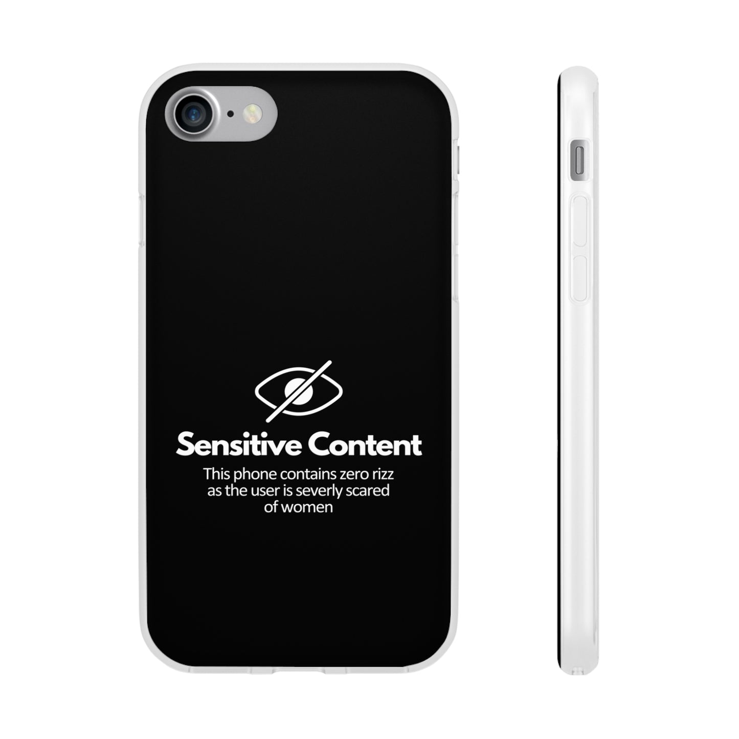 "Sensitive Content" High Quality Phone Case