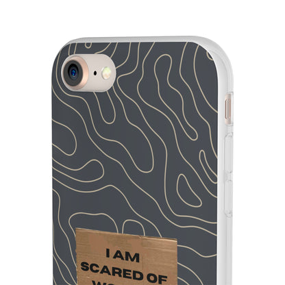 "I am scared of women" High Quality Phone Case