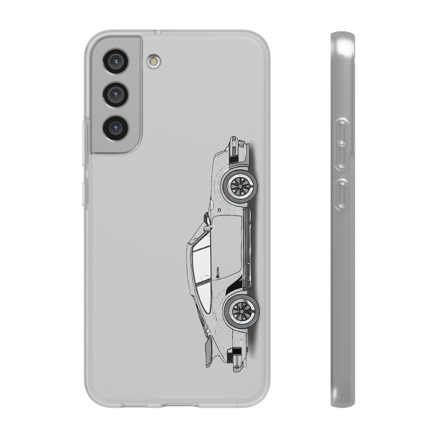 "Car Blueprint 2" High Quality Phone Case