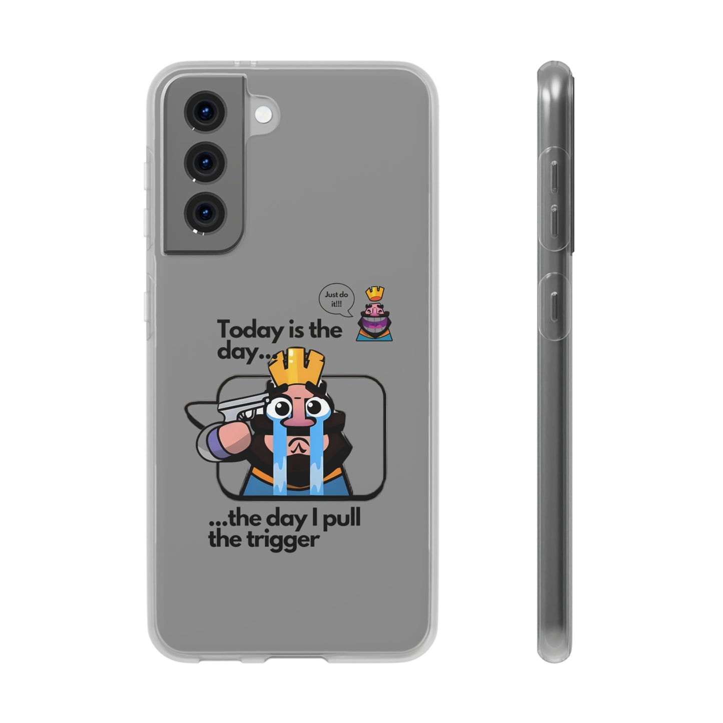 "Today is the day ... the day I pull the trigger" High Quality Phone Case