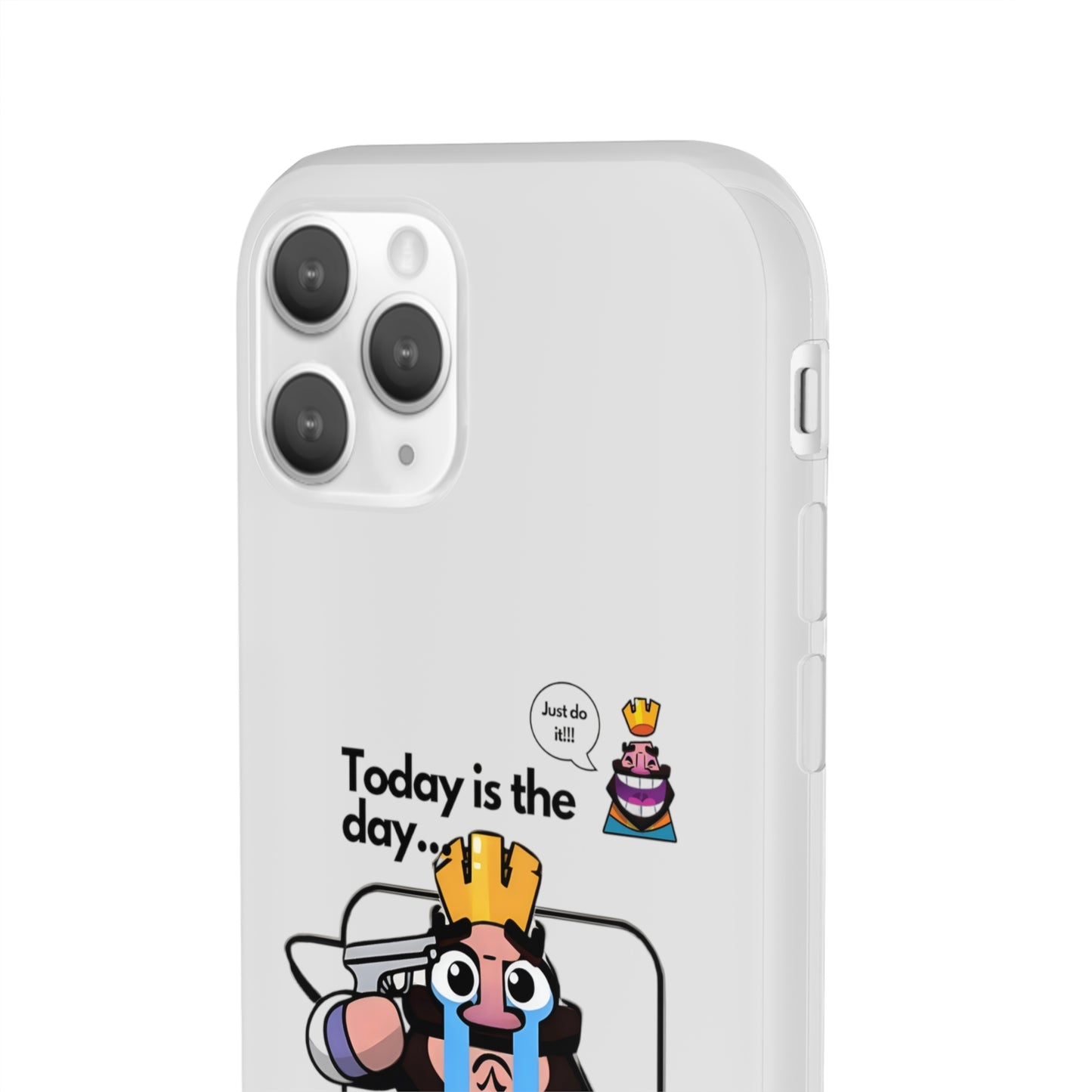 "Today is the day ... the day I pull the trigger" High Quality Phone Case