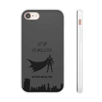 "Stay fearless, Gotham needs you" High Quality Phone Case