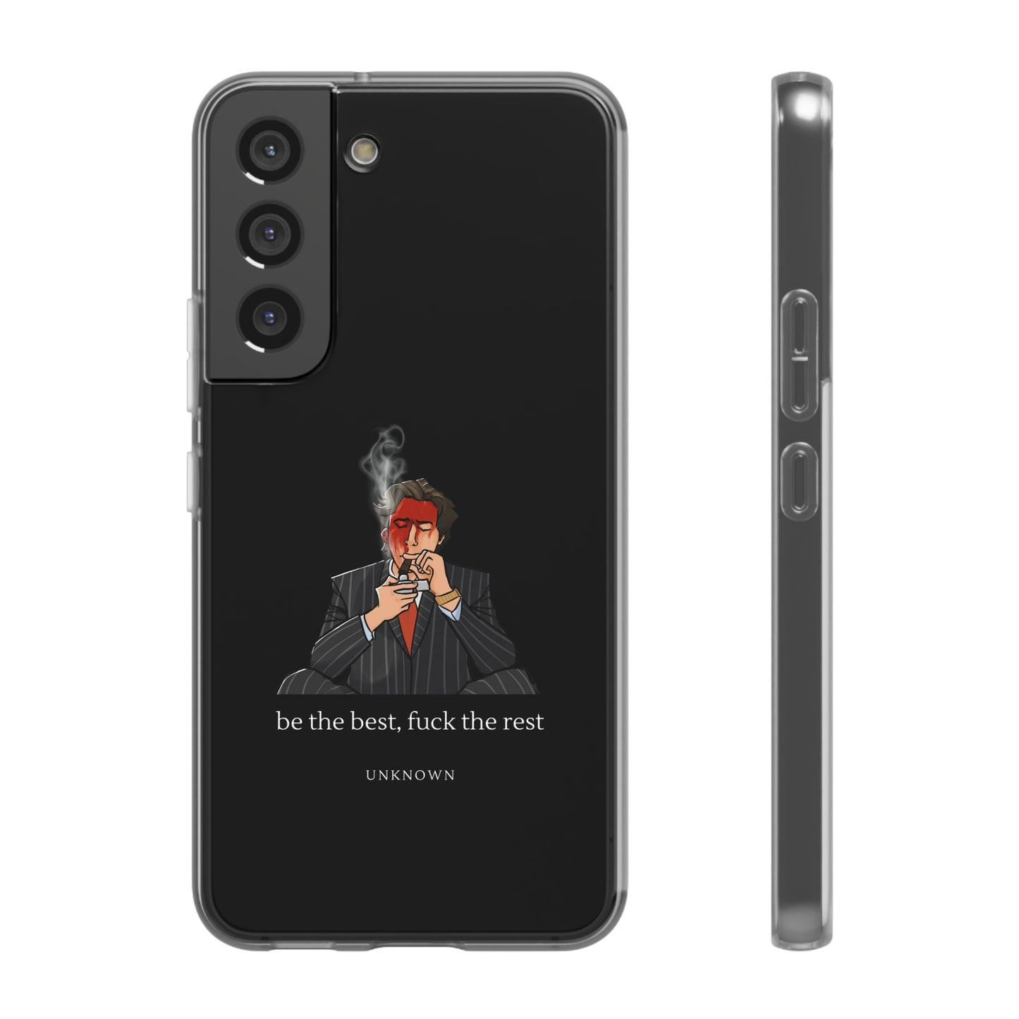 "Be the best, fuck the rest" High Quality Phone Case