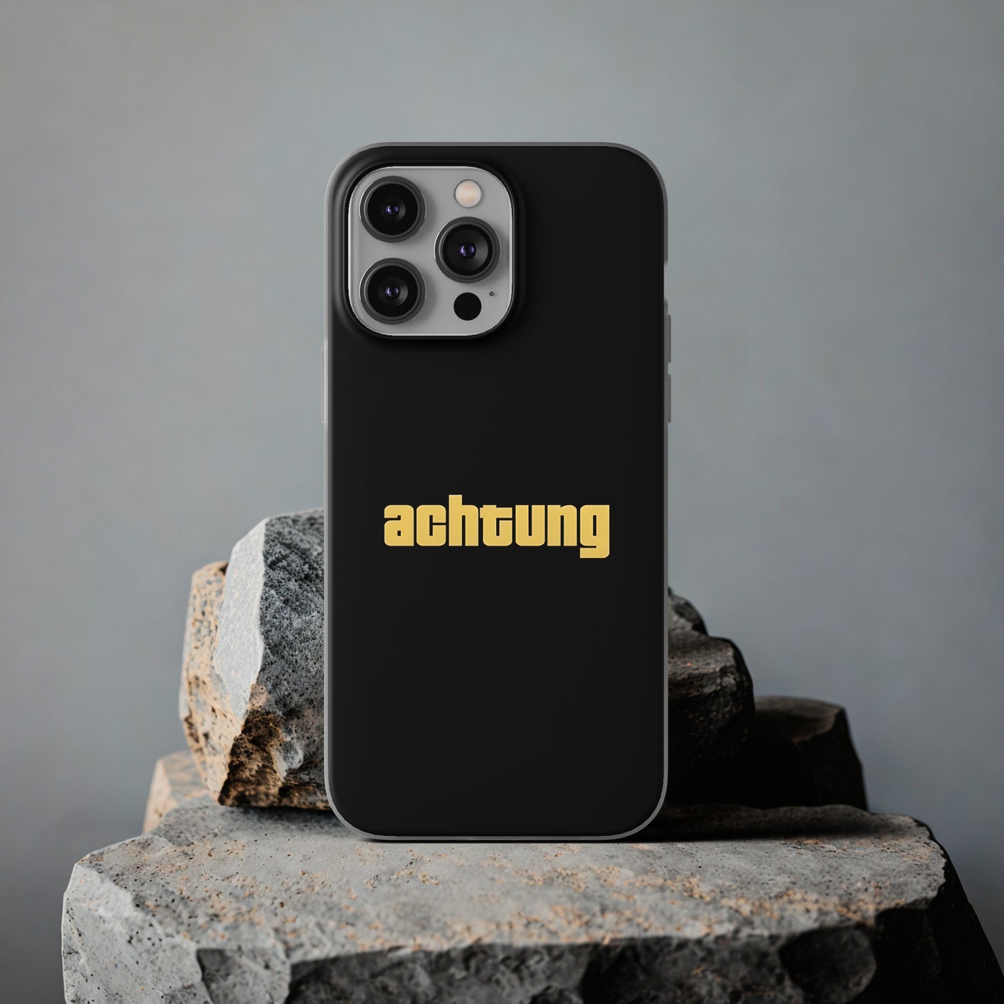 "Achtung" High Quality Phone Case