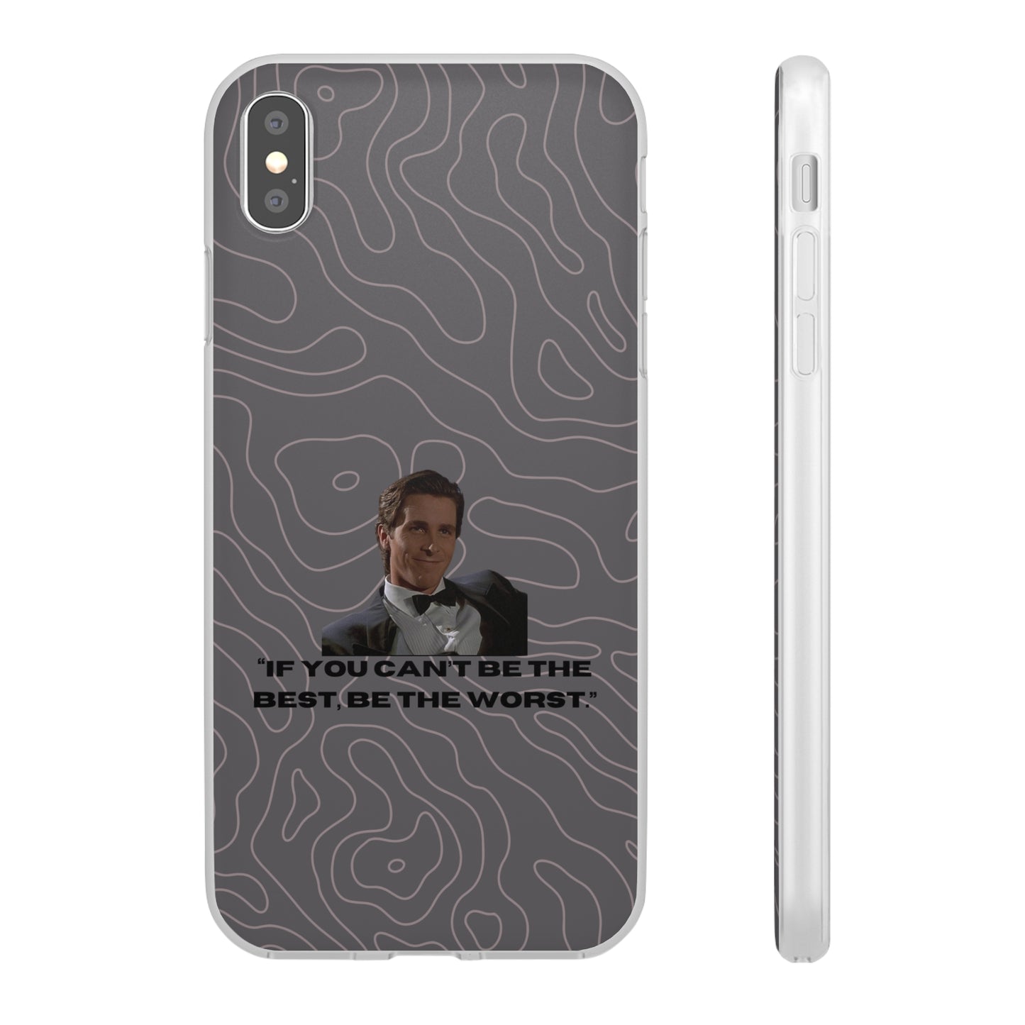 "If you can't be the best, be the worst" High Quality Phone Case