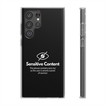 "Sensitive Content" High Quality Phone Case