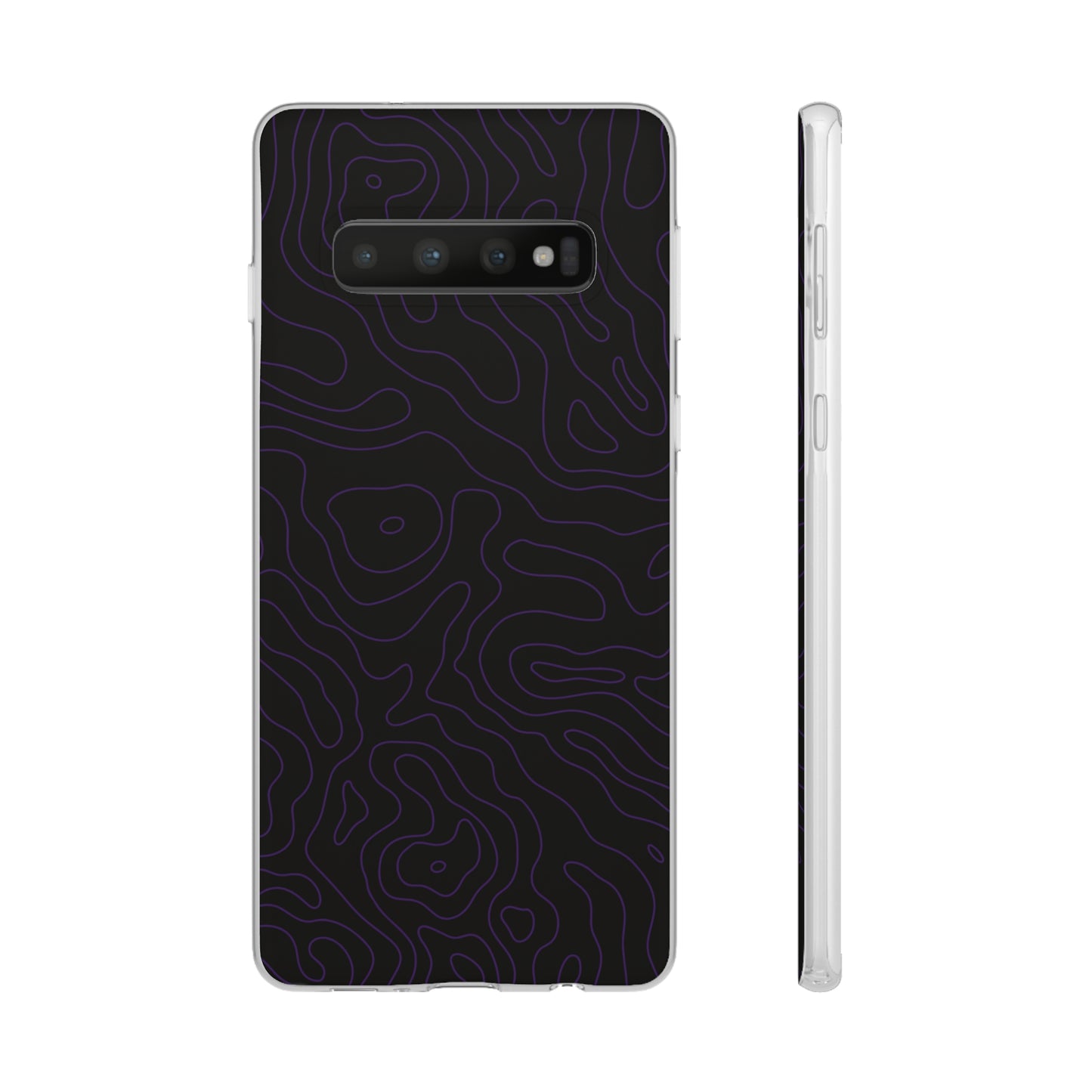 "Purple Topography" High Quality Phone Case