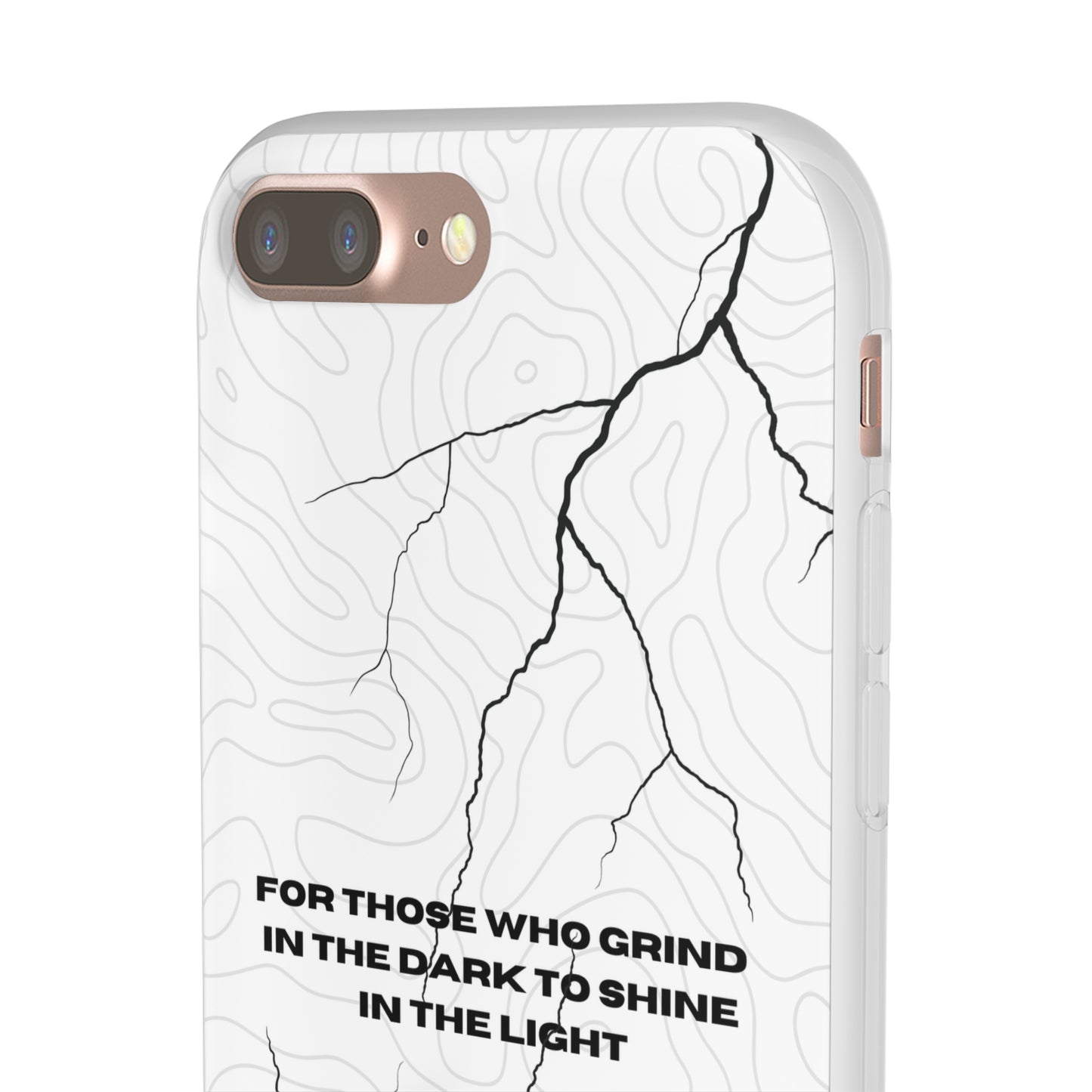 "For those who grind in the dark to shine in the light" High Quality Phone Cases