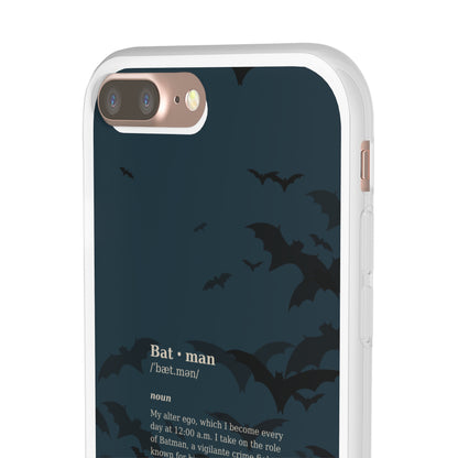 "Batman Definition" High Quality Phone Case