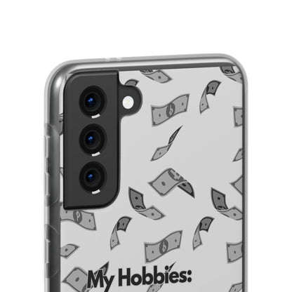 "My hobbies: -Tax Fraud Grey Version" High Quality Phone Case