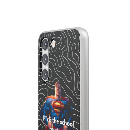 "F*ck the school system" High Quality Phone Case