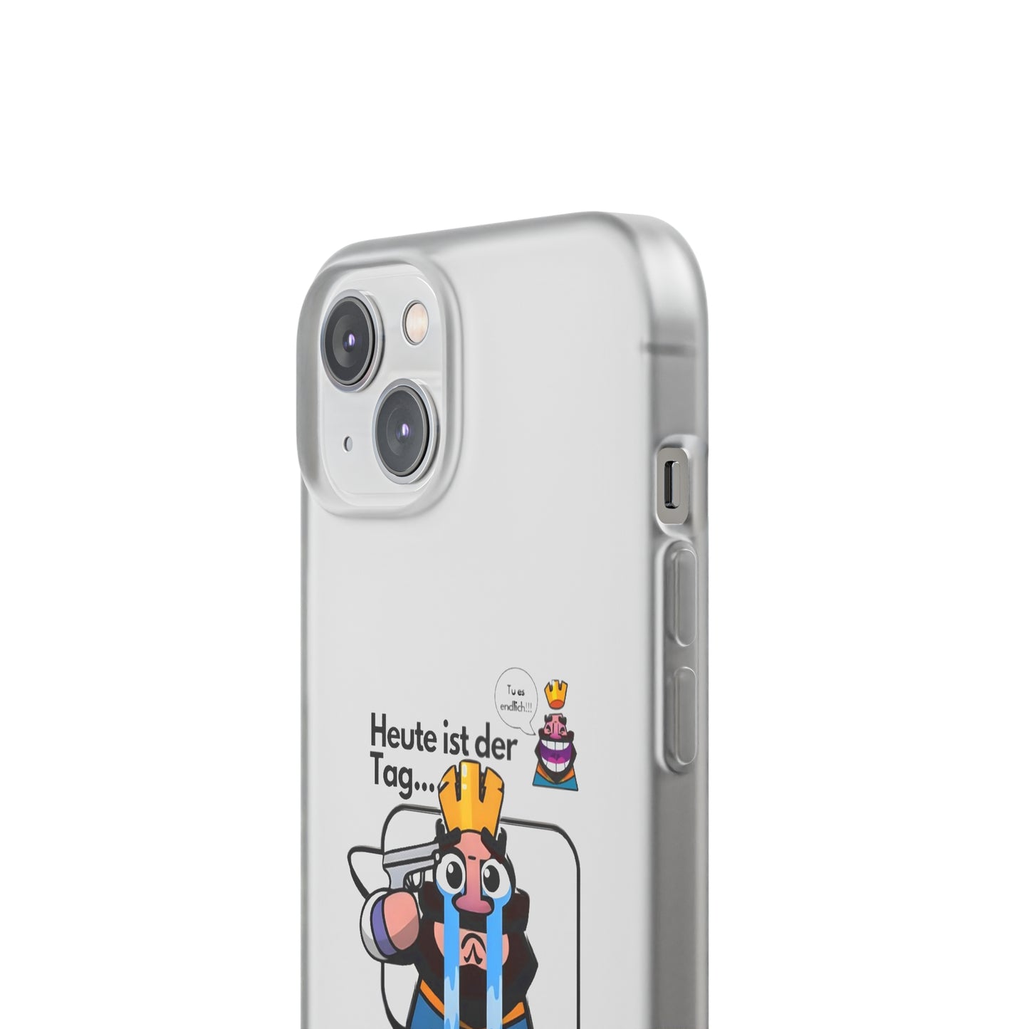 "Heute ist der Tag ... der Tag an dem ich den Abzug drücke" High Quality Phone Case