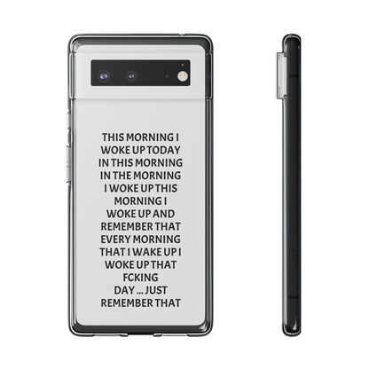 "THIS MORNING" High Quality Phone Case