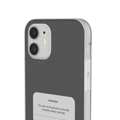 "Attention Notification" High Quality Phone Case