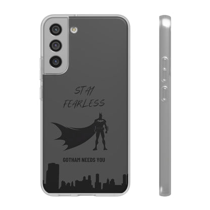 "Stay fearless, Gotham needs you" High Quality Phone Case