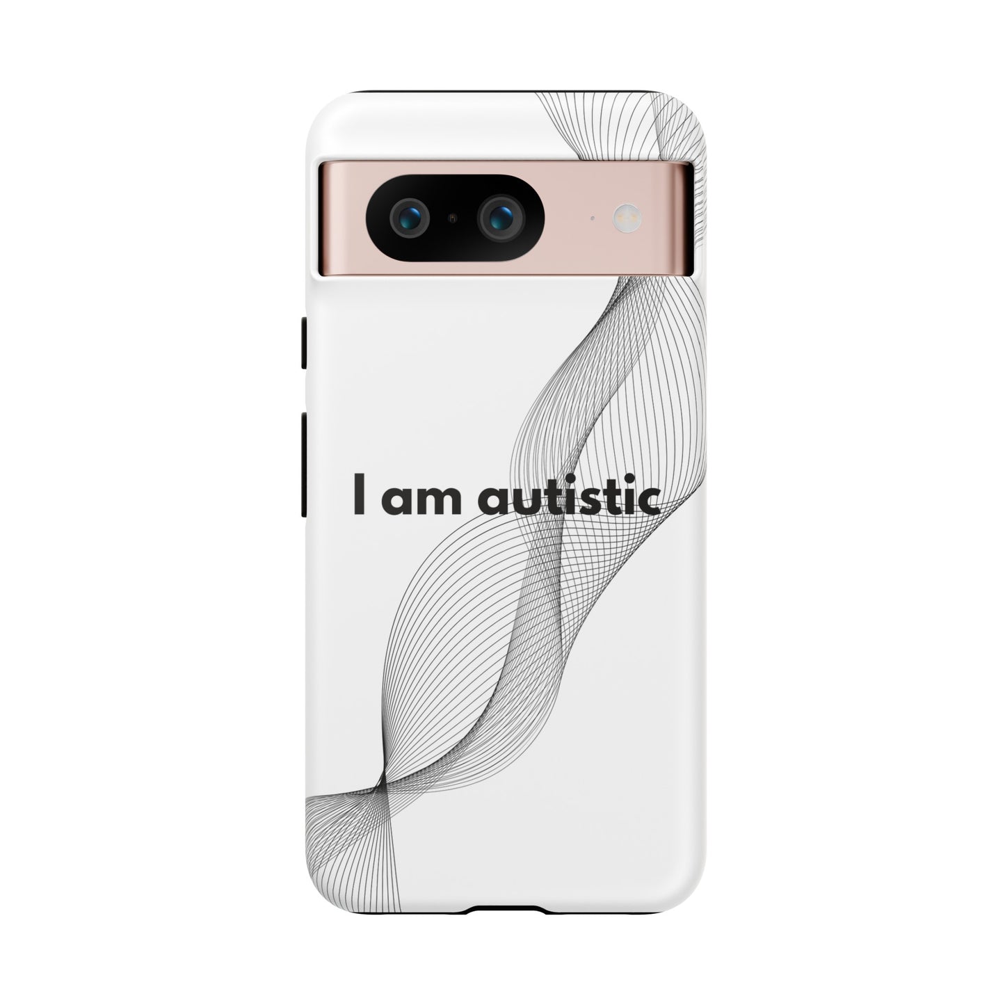 "I am autistic" Premium Quality Phone Case