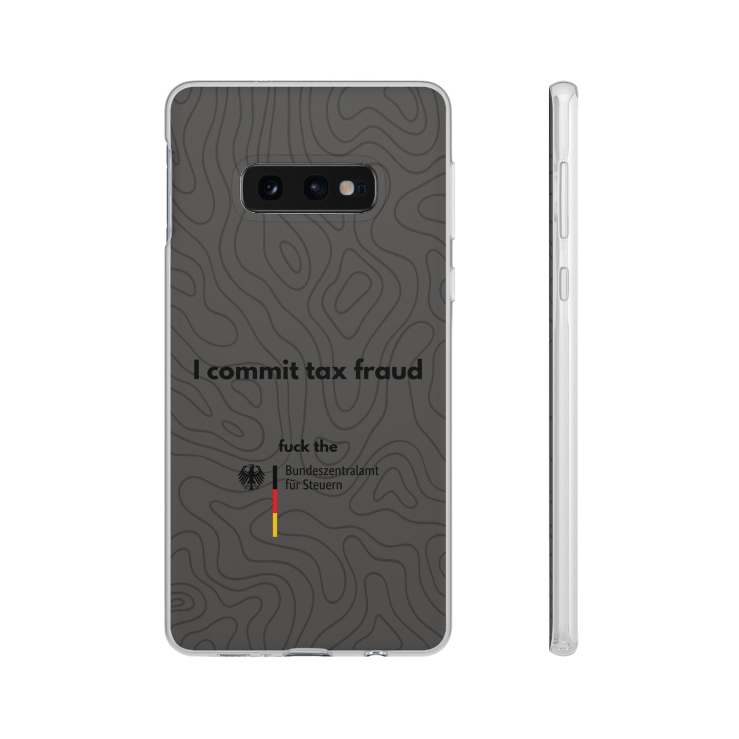 "I commit tax fraud" High Quality Phone Case