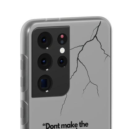 "Don't make the same mistake twice." High Quality Phone Case