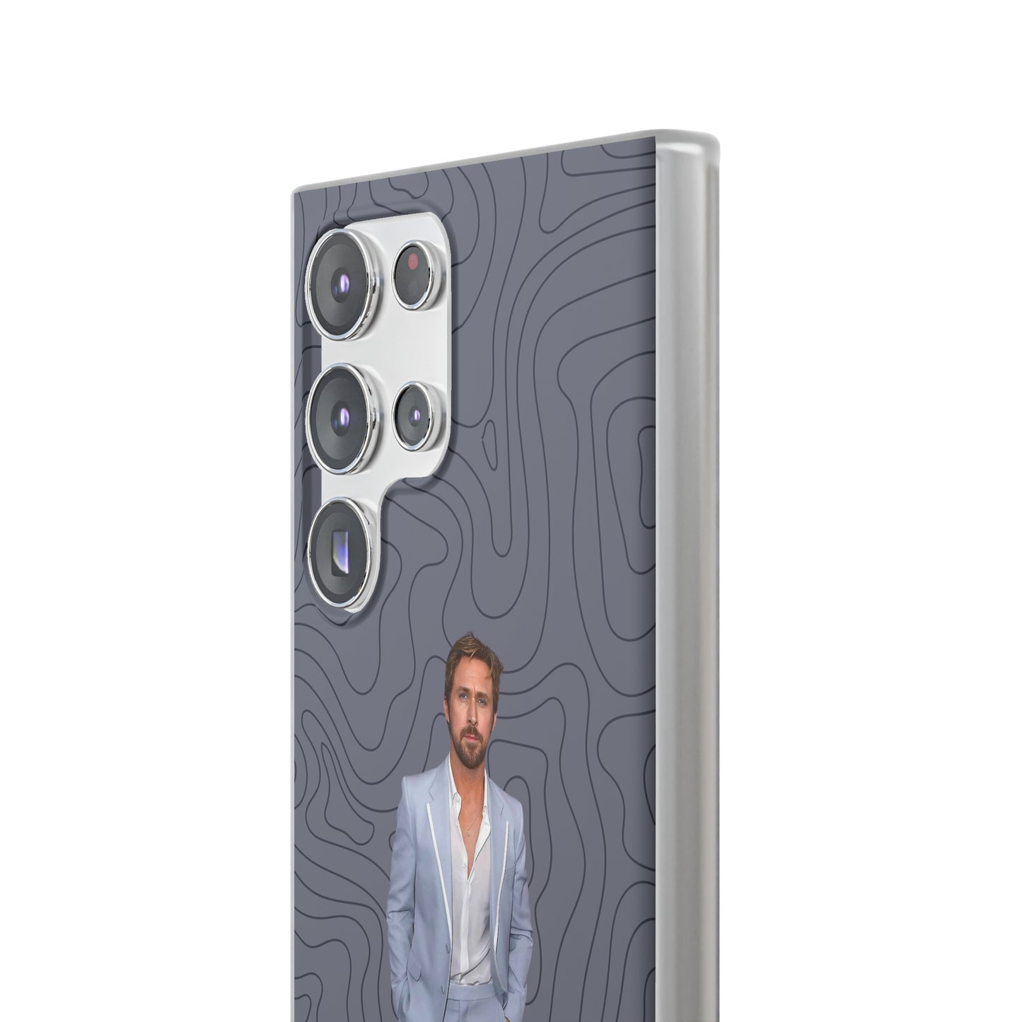 "Ryan Gosling blue" High Quality Phone Case