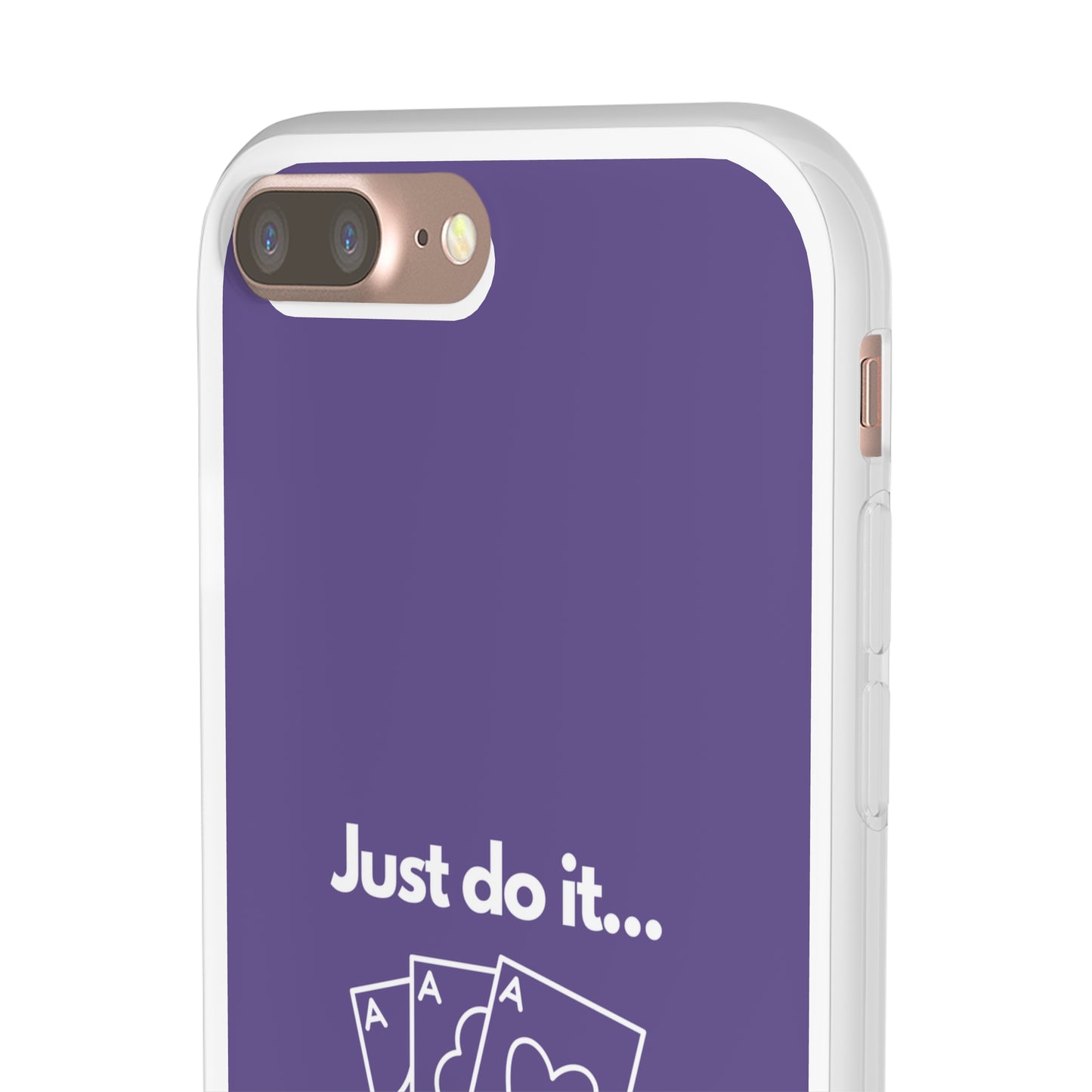 "Just do it... gamble" High Quality Phone Case