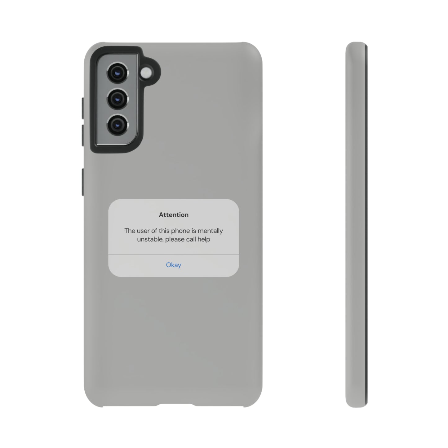 "Attention Notification" Premium Quality Phone Case