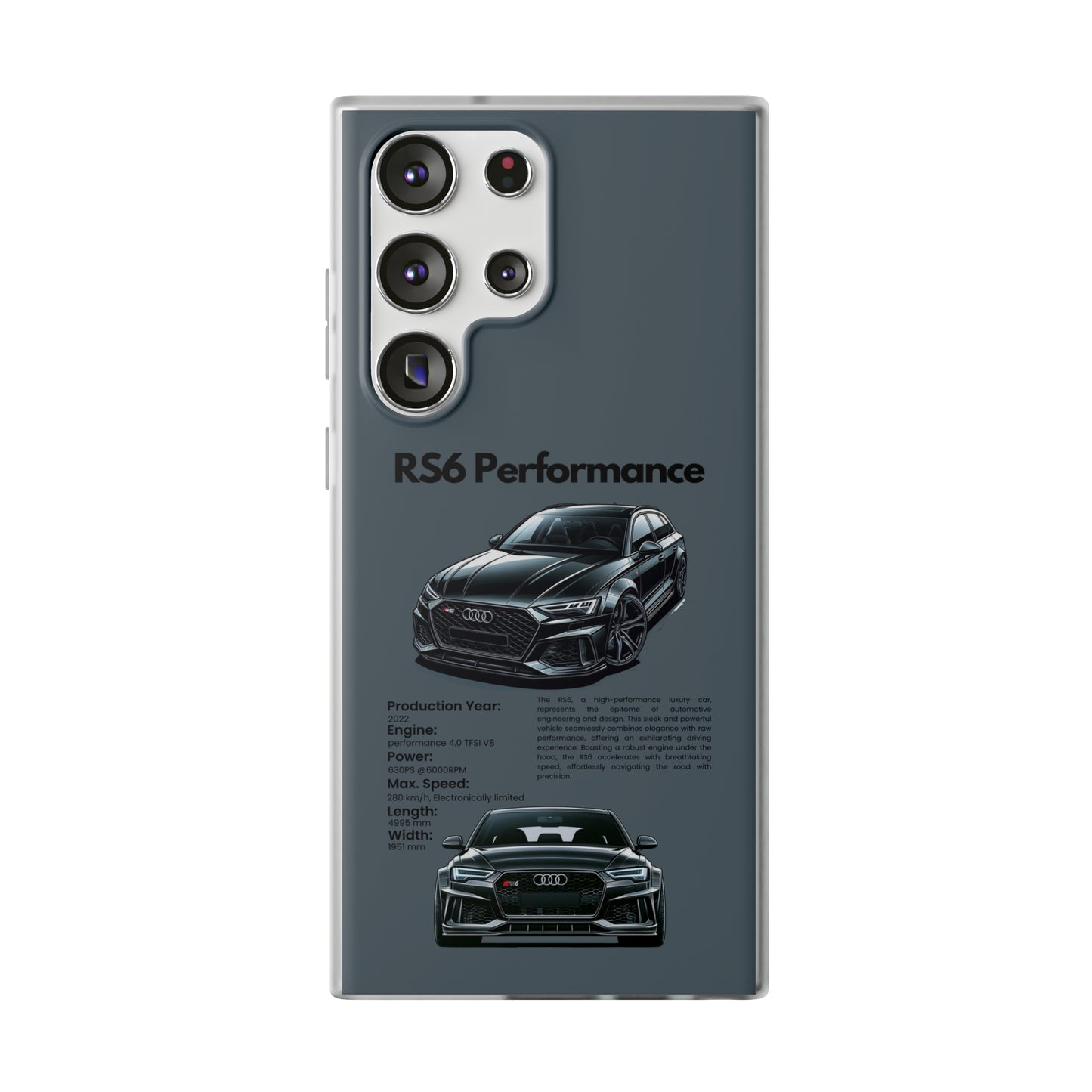 "RS6 Performance" High Quality Phone Case