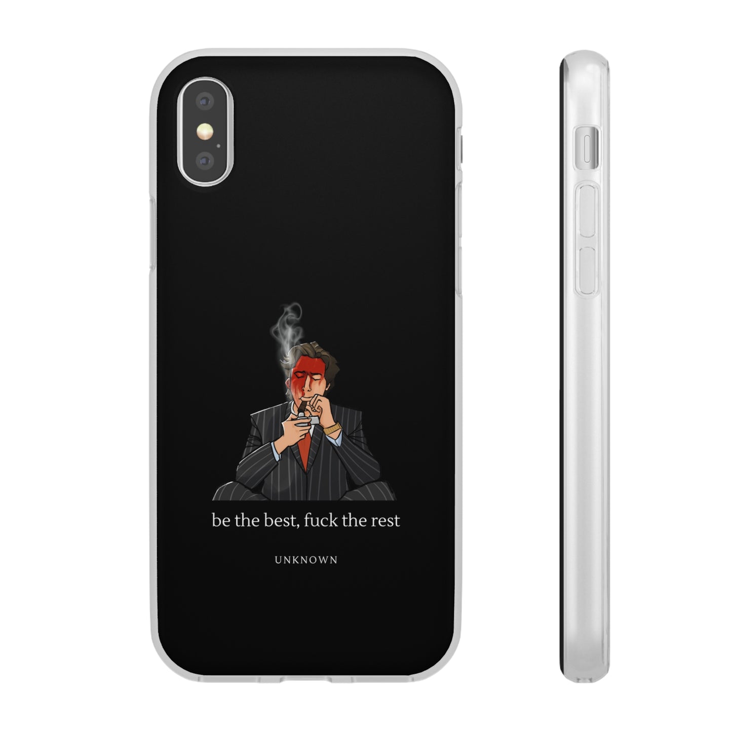 "Be the best, fuck the rest" High Quality Phone Case