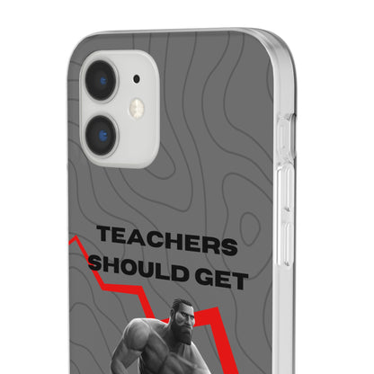 "Teachers should get salary decrease" High Quality Phone Case