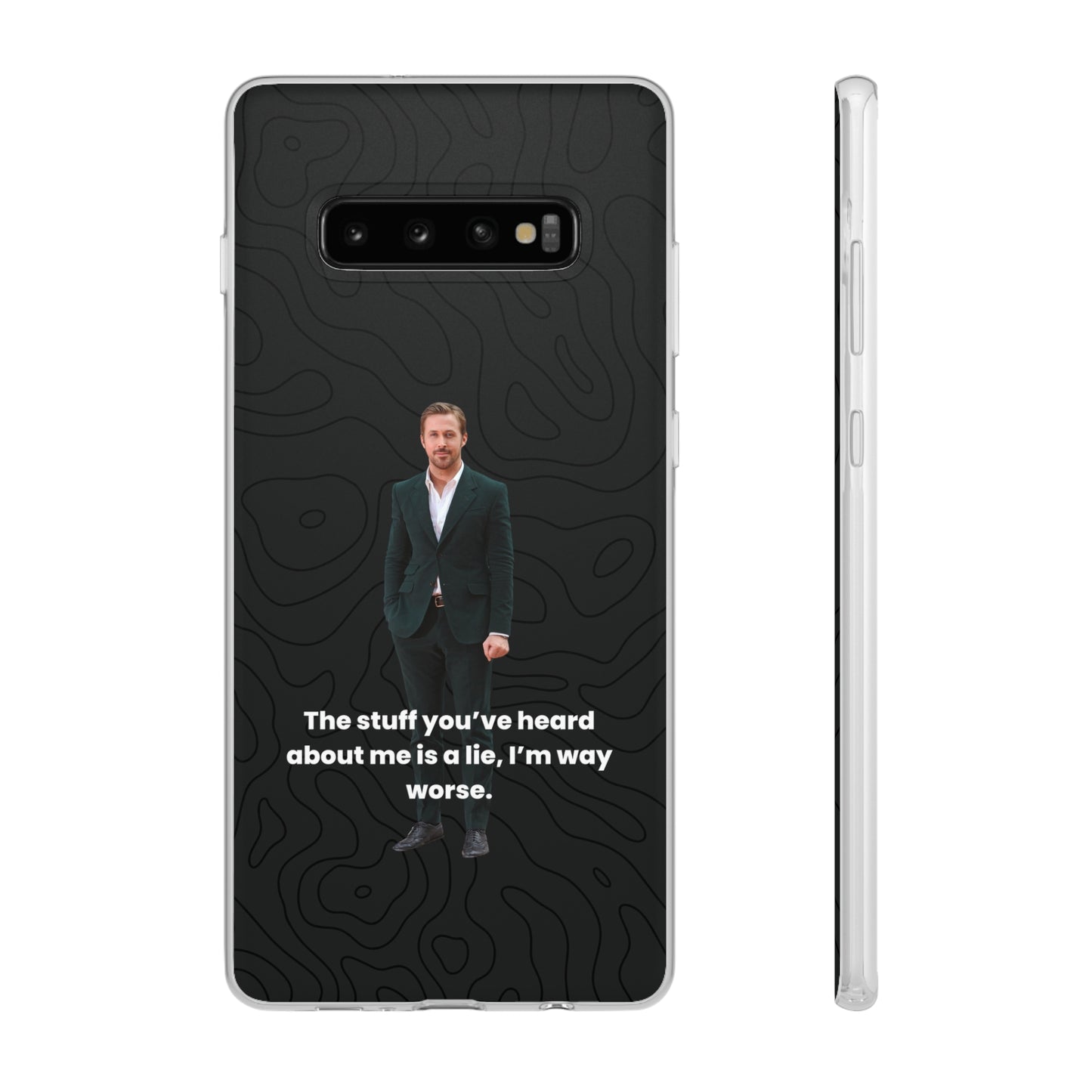 "The stuff you've heard about me..." High Quality Phone Case