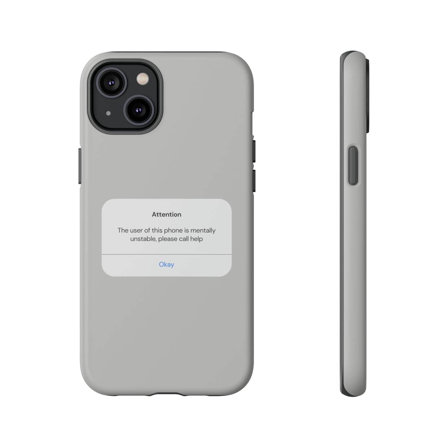 "Attention Notification" Premium Quality Phone Case