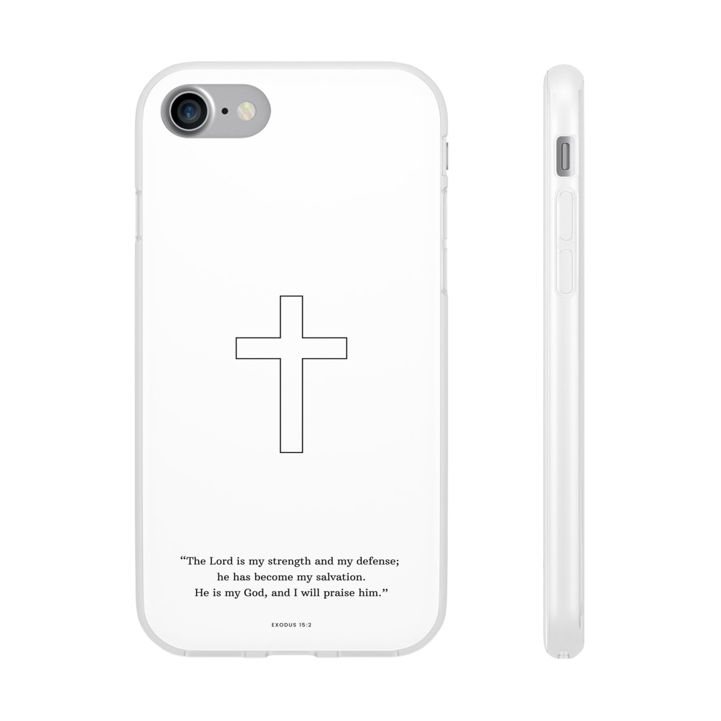 "Exodus 15:2" High Quality Phone Case