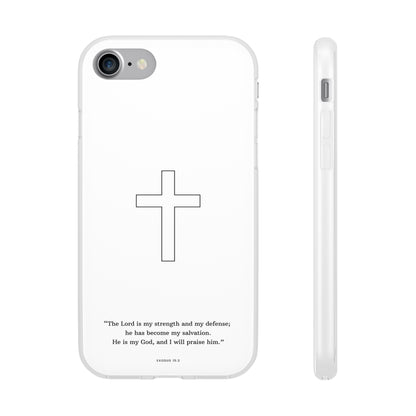 "Exodus 15:2" High Quality Phone Case