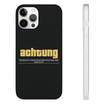 "Achtung (Stimmen)" High Quality Phone Case