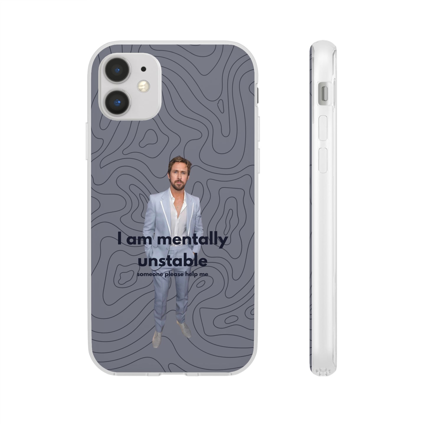 "I am mentally unstable" High Quality Phone Case