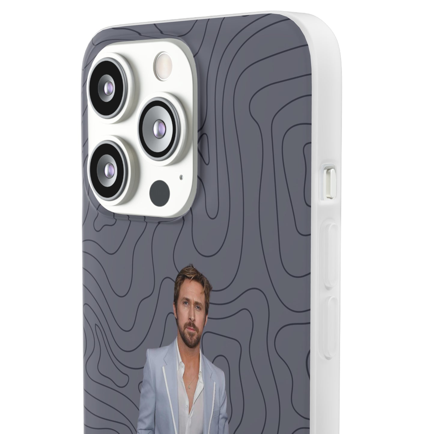 "Ryan Gosling blue" High Quality Phone Case