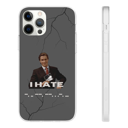 "I hate -. .. --. --. . .-. ... " High Quality Phone Case