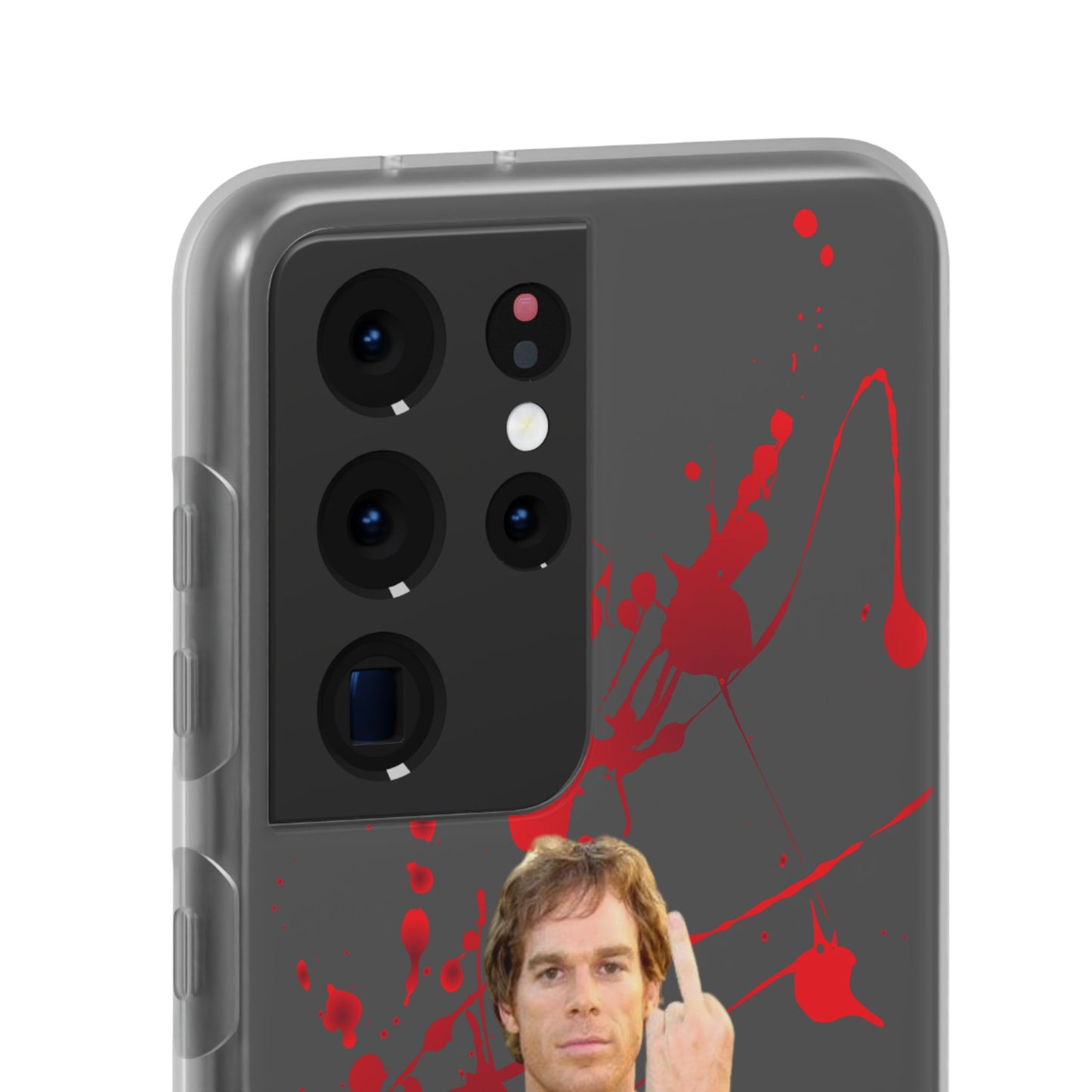 Dexter Middle Finger High Quality Phone Case