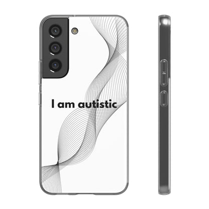 "I am autistic" High Quality Phone Case