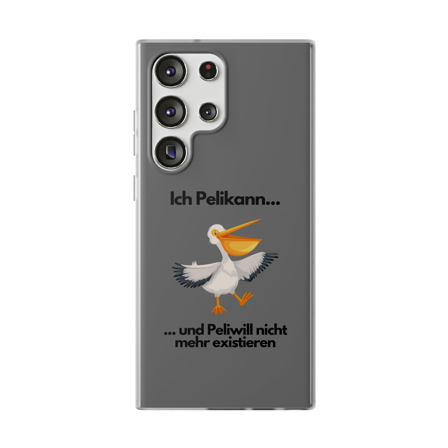 "Ich Pelikann..." High Quality Phone Case