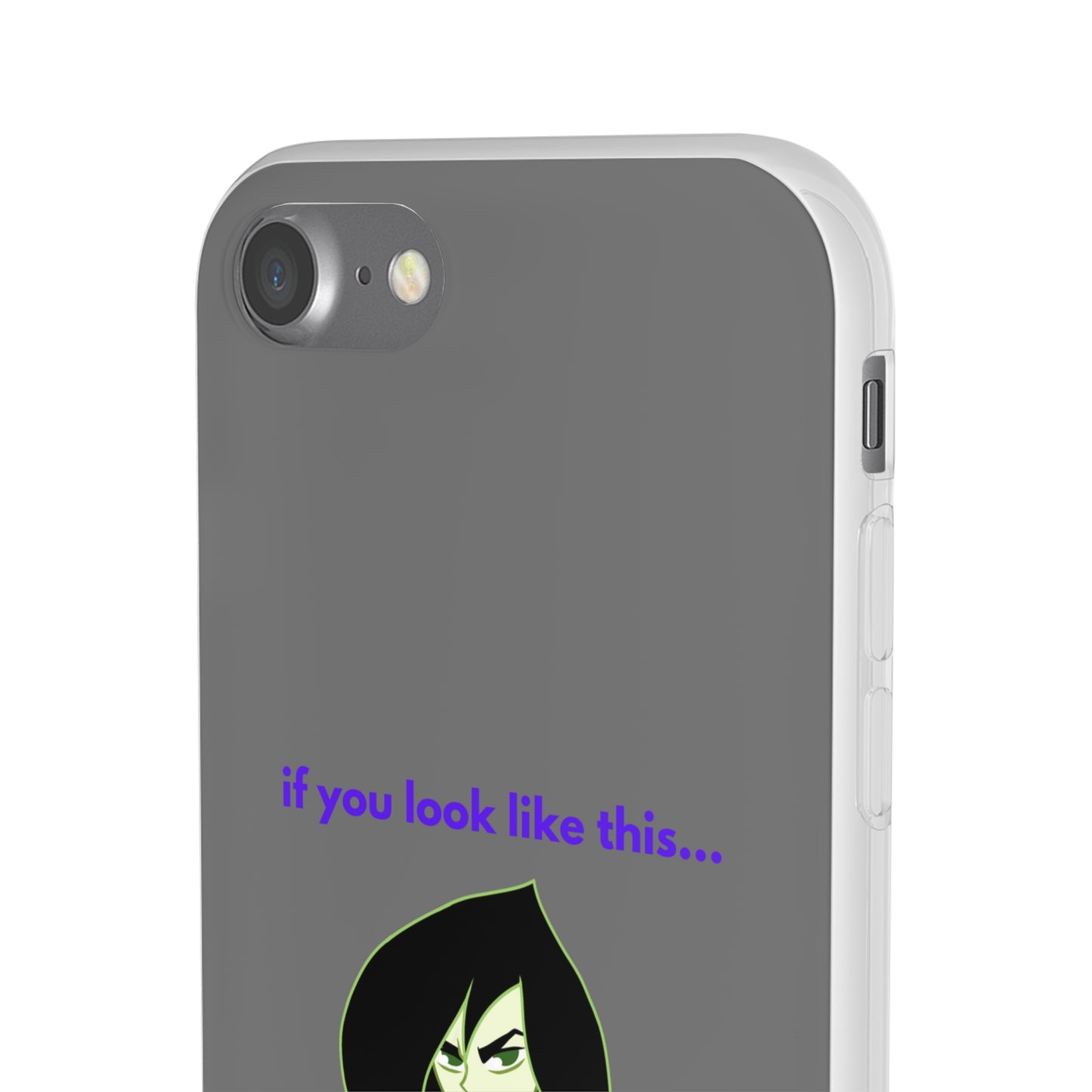 "If you look like this..." High Quality Phone Case