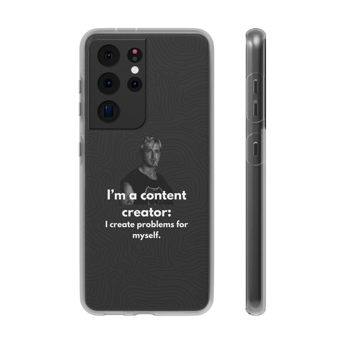 "I'm a content creator" High Quality Phone Case