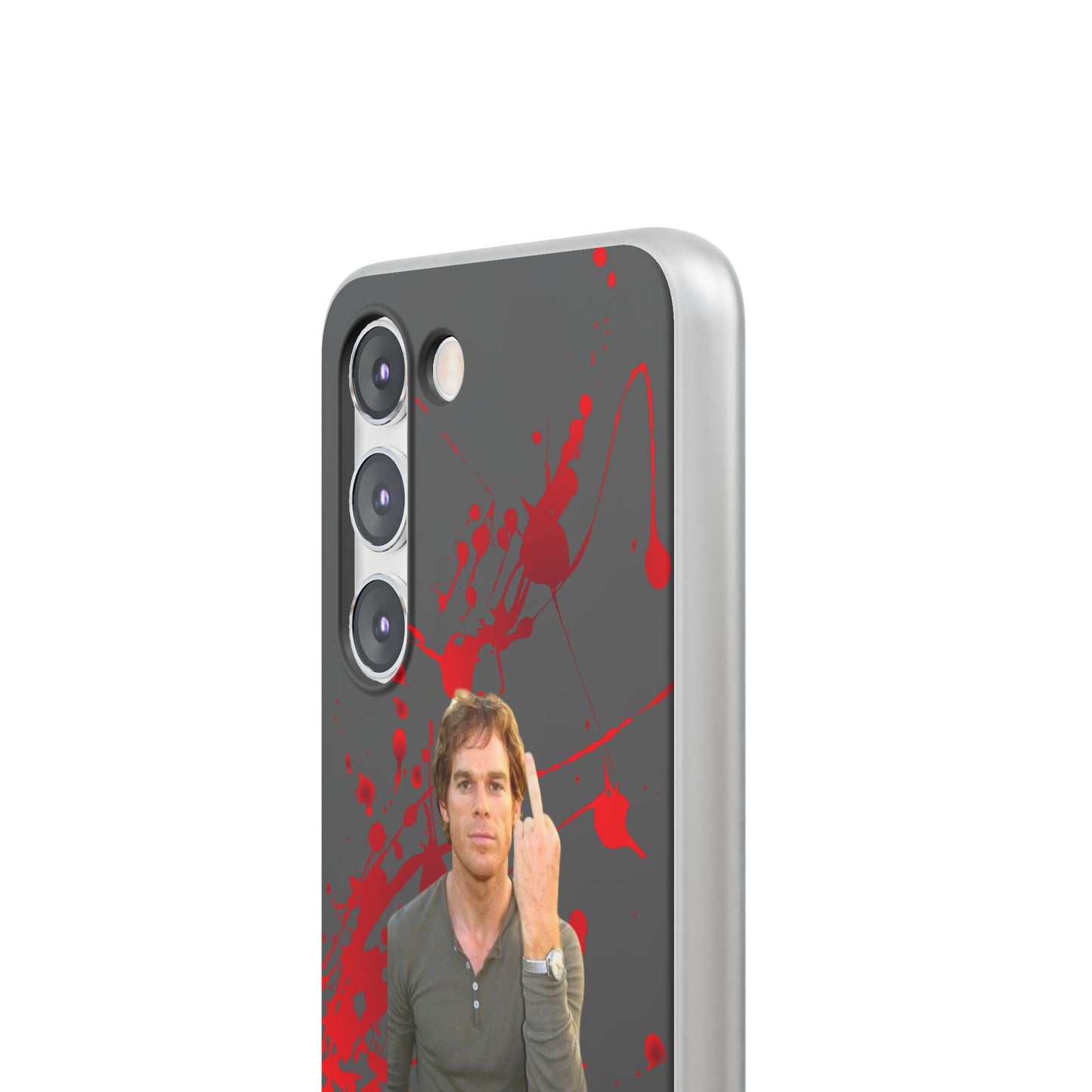 Dexter Middle Finger High Quality Phone Case