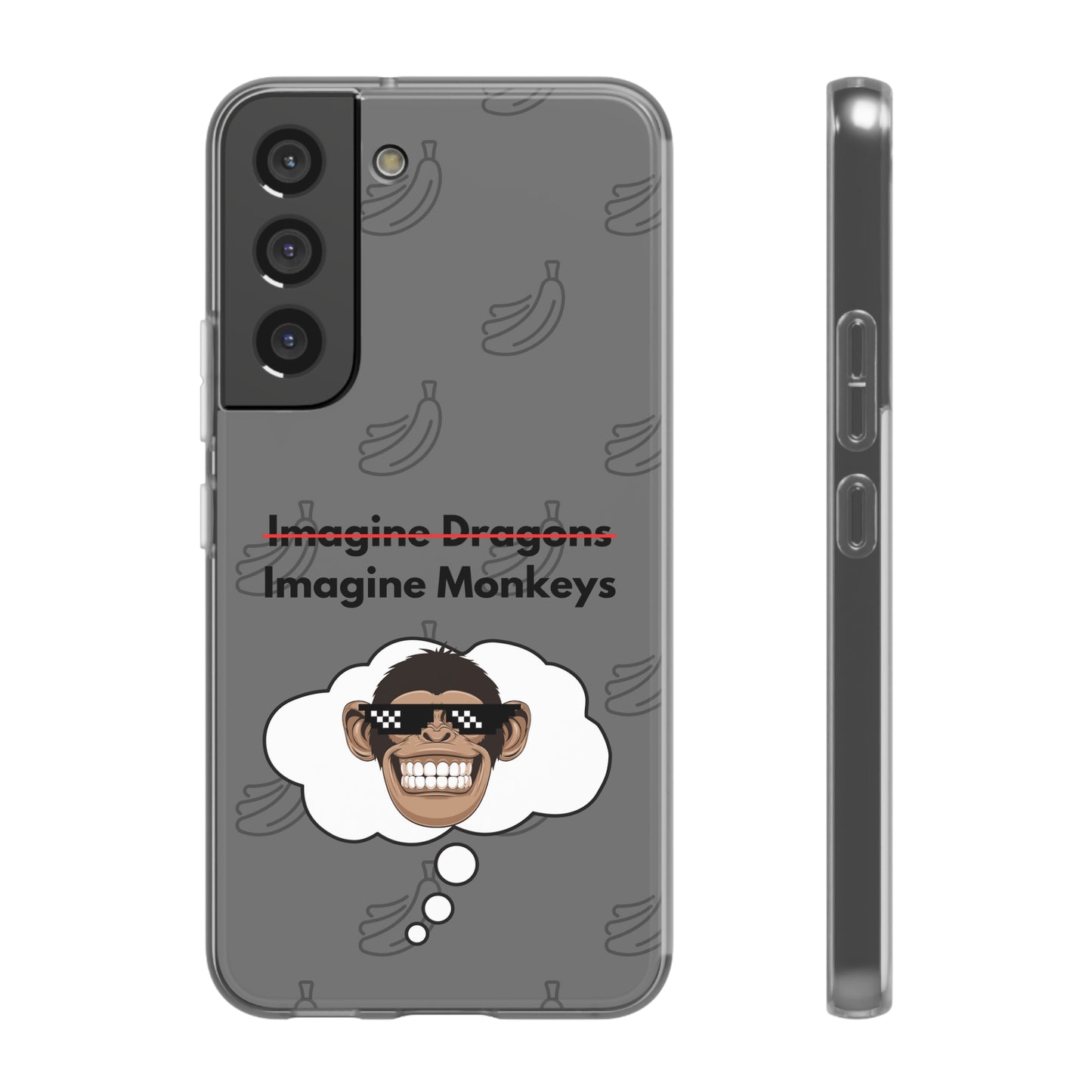 "Imagine Monkeys" High Quality Phone Case