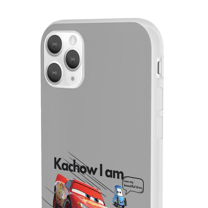 "Kachow into a tree" High Quality Phone Case