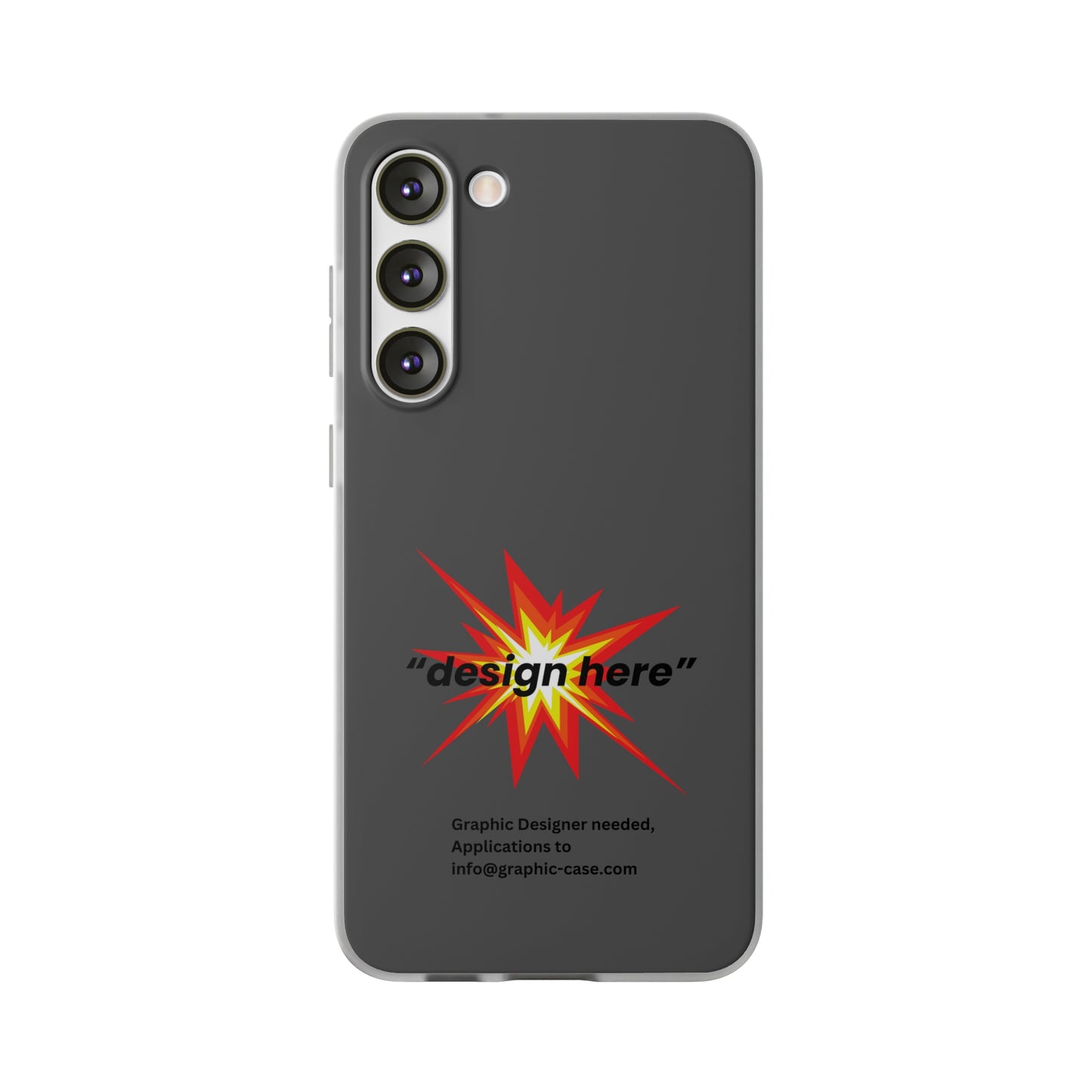 "Design here" High Quality Phone Case