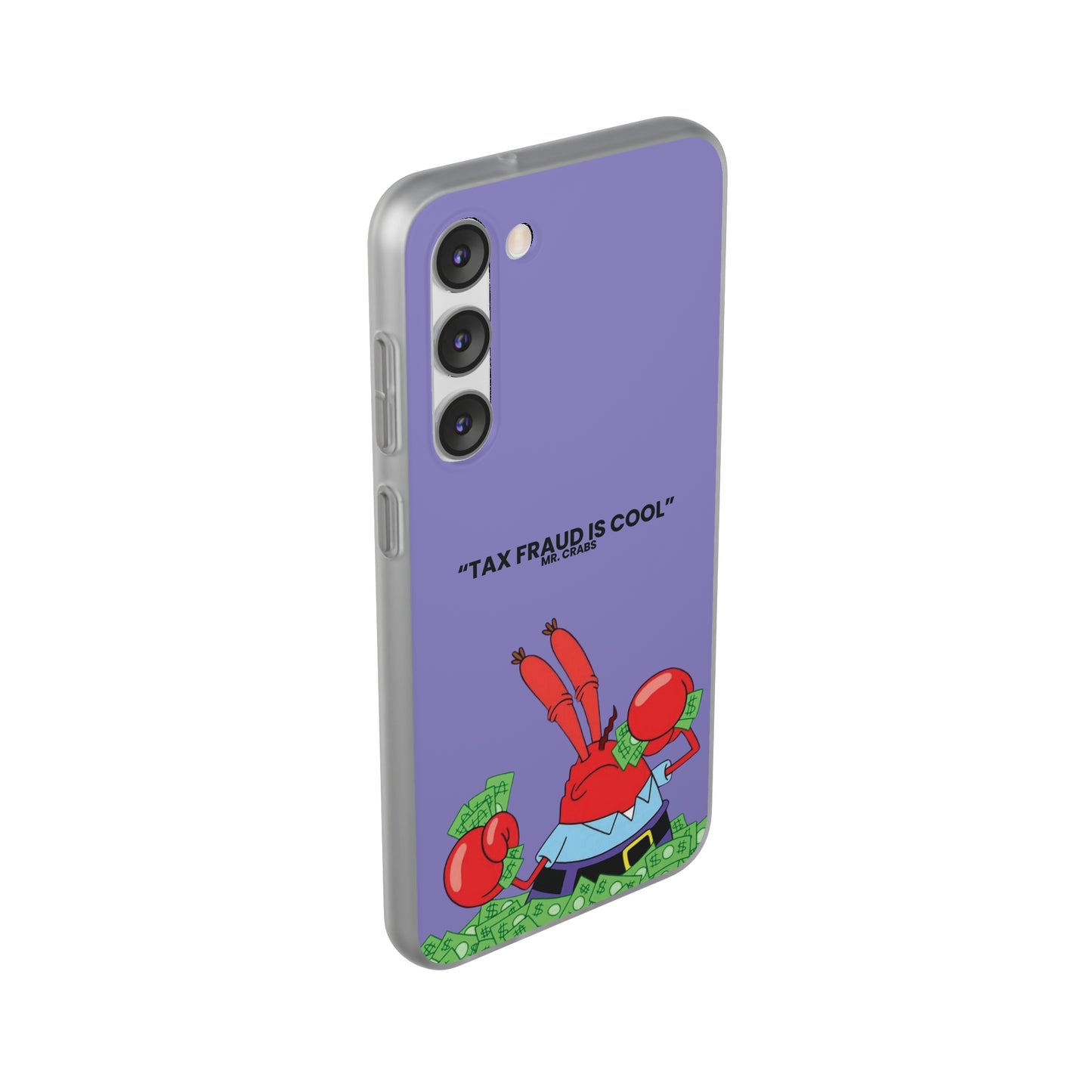 "Tax Fraud is cool" High Quality Phone Case