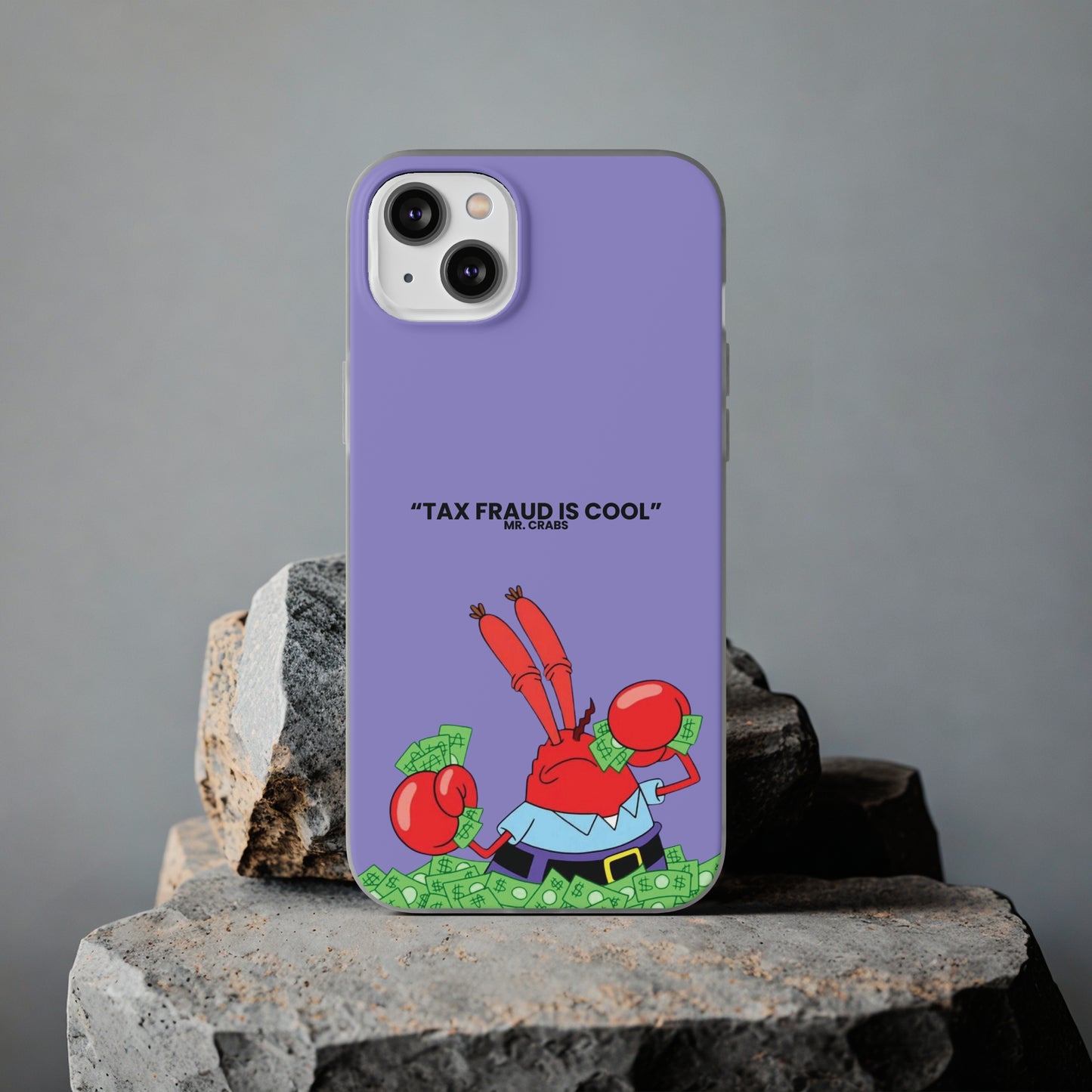 "Tax Fraud is cool" High Quality Phone Case