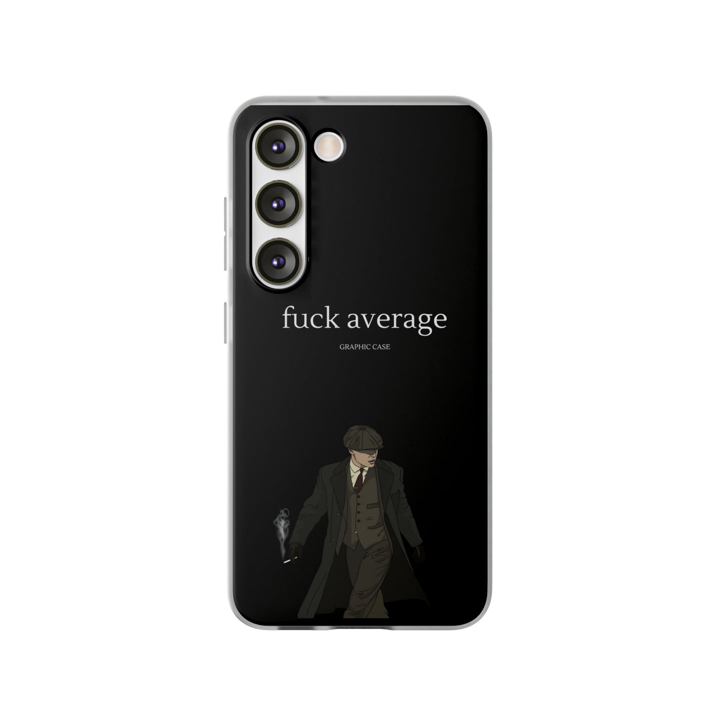 "fuck average" High Quality Phone Case