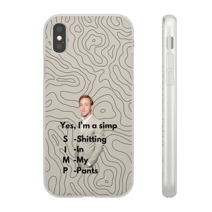 "Yes, I'm a simp" High Quality Phone Case