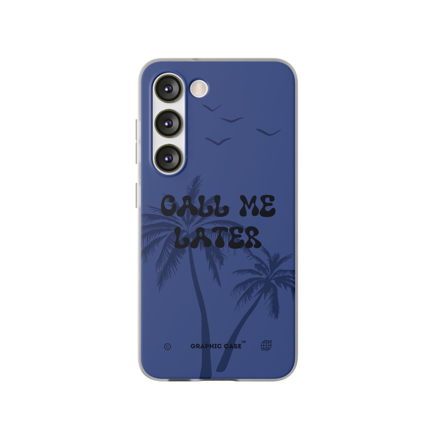 "Call me later" High Quality Phone Case